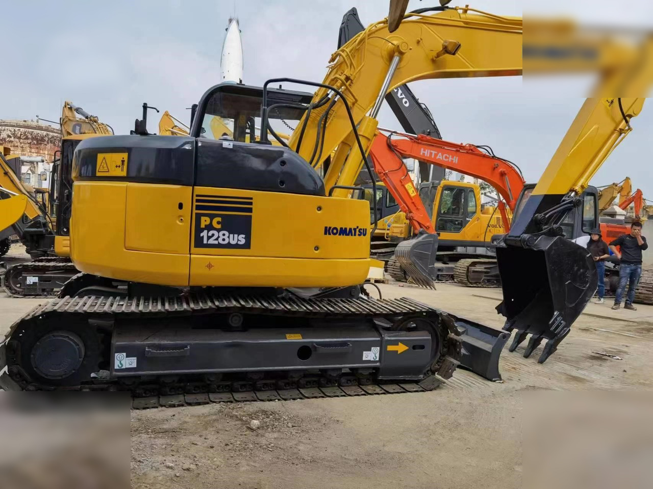 KOMATSU PC128US-1 - Crawler excavator: picture 1 KOMATSU PC128US-1 - Crawler excavator: picture 1