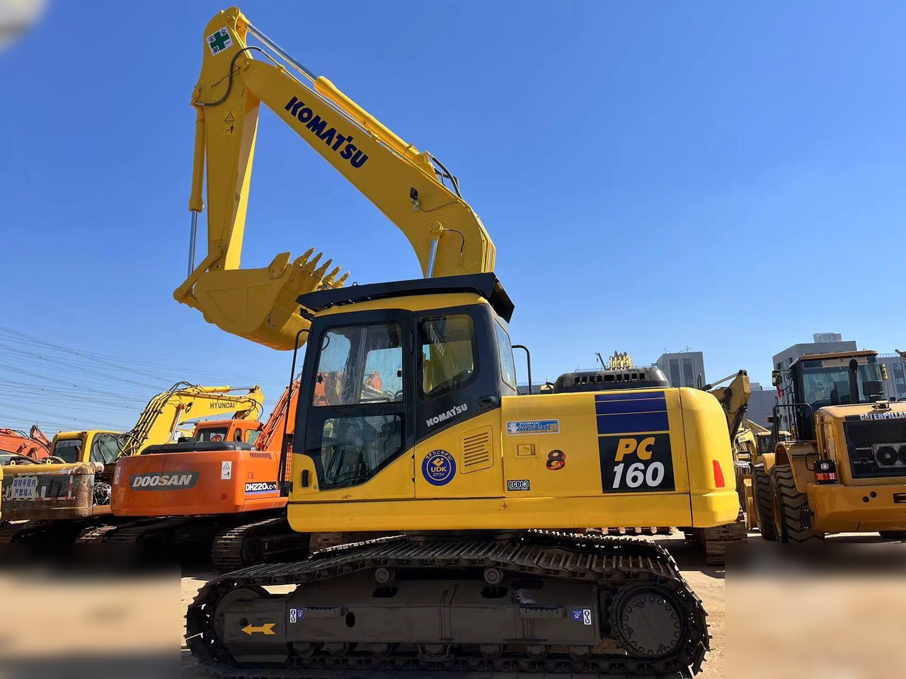 KOMATSU PC160-7 - Crawler excavator: picture 3 KOMATSU PC160-7 - Crawler excavator: picture 3