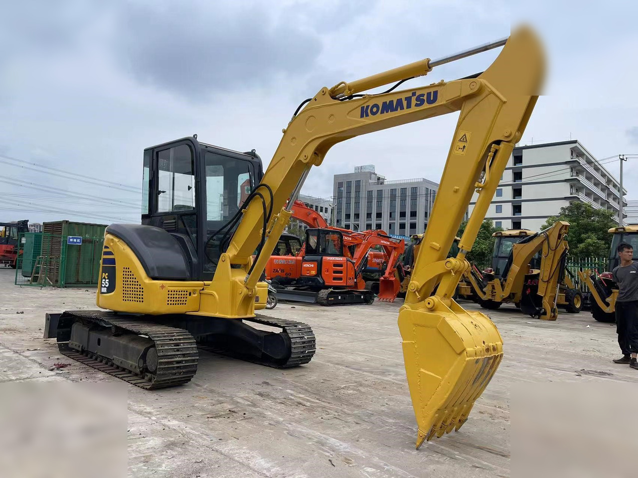 KOMATSU PC55MR-2 - Mini excavator: picture 5 KOMATSU PC55MR-2 - Mini excavator: picture 5