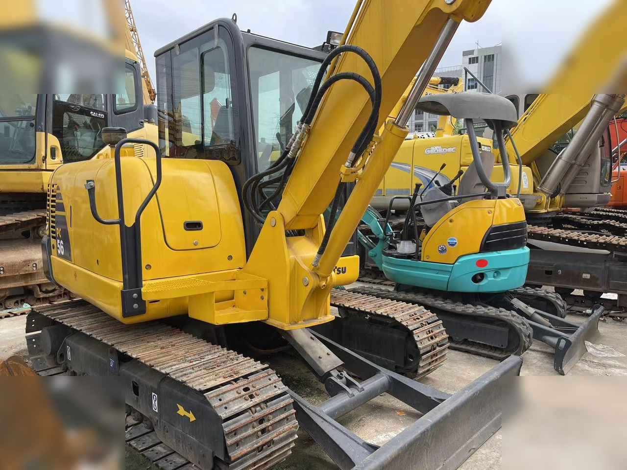 KOMATSU PC56-7 - Mini excavator: picture 2 KOMATSU PC56-7 - Mini excavator: picture 2