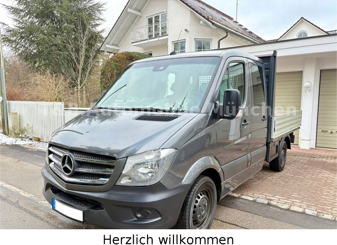 Mercedes-Benz Sprinter 313 CDI*II*Pritsche*Doka*Grau.Metallic* - Flatbed van, Combi van: picture 2 Mercedes-Benz Sprinter 313 CDI*II*Pritsche*Doka*Grau.Metallic* - Flatbed van, Combi van: picture 2