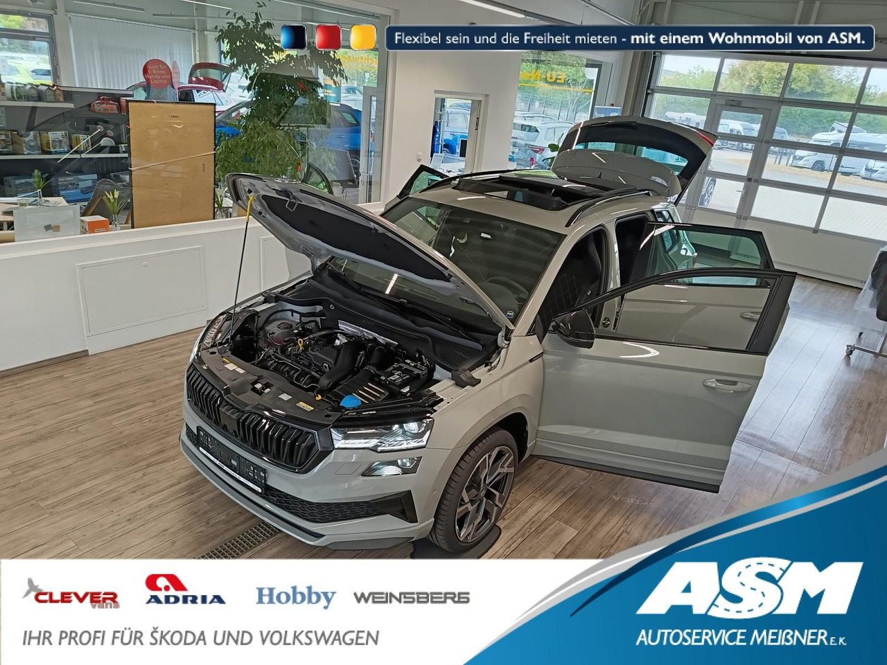 Skoda Karoq Sportline 1,5 TSI DSG*AHK*PSD*STD.HZG*NAVI - SUV: picture 1 Skoda Karoq Sportline 1,5 TSI DSG*AHK*PSD*STD.HZG*NAVI - SUV: picture 1