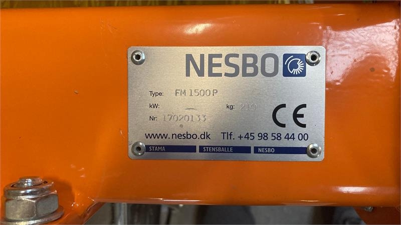 Nesbo FM 1500 P 1000H PTO - A-ramme kat. 1SS - Broom: picture 4 Nesbo FM 1500 P 1000H PTO - A-ramme kat. 1SS - Broom: picture 4