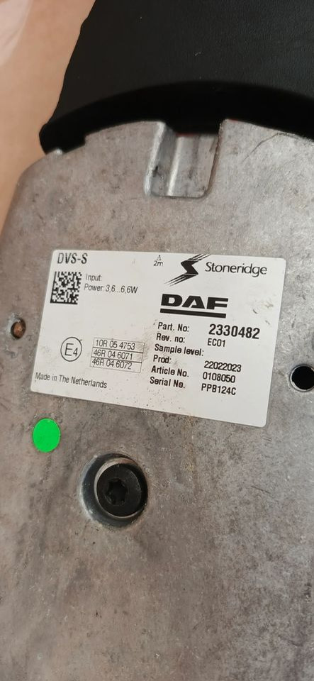DAF XF XG KAMERA LEWA - Body and exterior for Truck: picture 3 DAF XF XG KAMERA LEWA - Body and exterior for Truck: picture 3