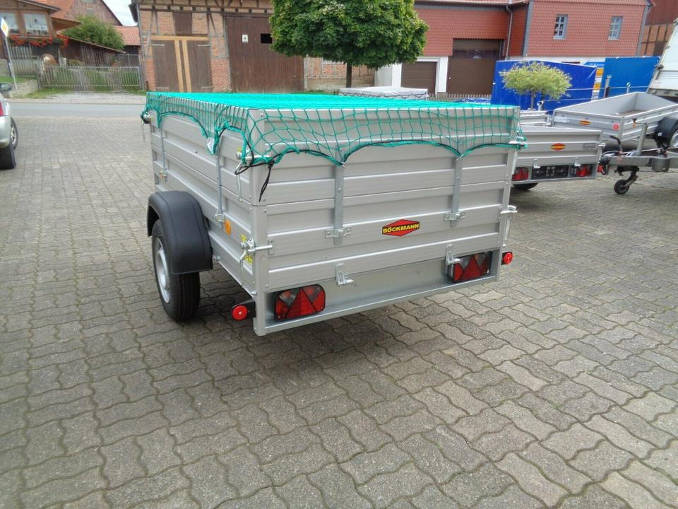 Böckmann PKW-Anhänger, 750 kg, Kastenaufsatz, Containernetz - Car trailer: picture 4 Böckmann PKW-Anhänger, 750 kg, Kastenaufsatz, Containernetz - Car trailer: picture 4
