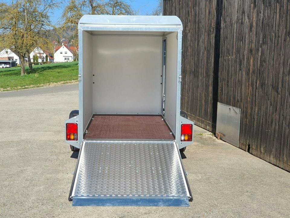 Car trailer Böckmann PKW-Anhänger Koffer 1,35t Auffahrrampe Ladehöhe 42cm: picture 7