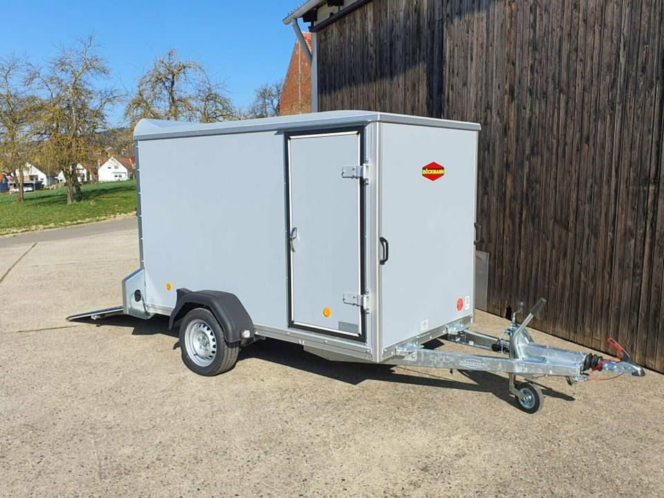 Car trailer Böckmann PKW-Anhänger Koffer 1,35t Auffahrrampe Ladehöhe 42cm: picture 14