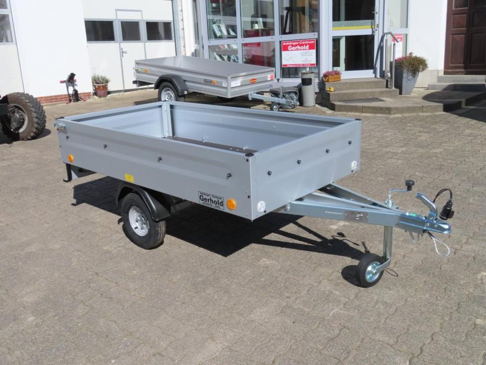 Böckmann, TPV-PKW Anhänger, 650 kg, ungebremst, Hochlader, - Car trailer: picture 1 Böckmann, TPV-PKW Anhänger, 650 kg, ungebremst, Hochlader, - Car trailer: picture 1