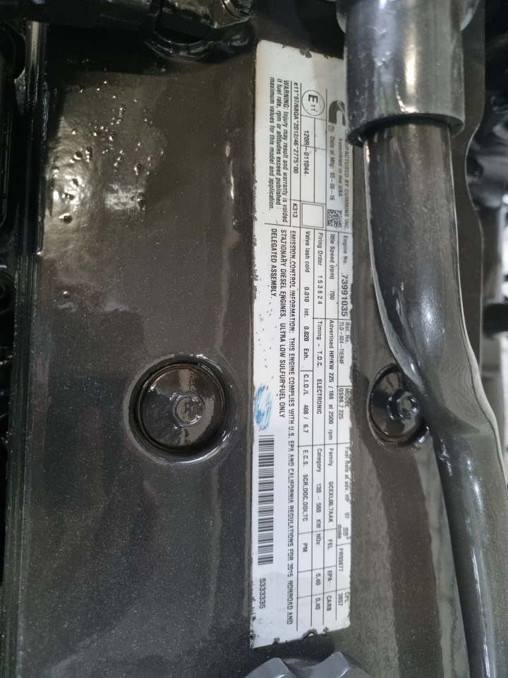 New Engine for Waste/ Industry handler Cummins QSB 6.7 Tier 4 Final CM2350 CPL3857: picture 6 New Engine for Waste/ Industry handler Cummins QSB 6.7 Tier 4 Final CM2350 CPL3857: picture 6