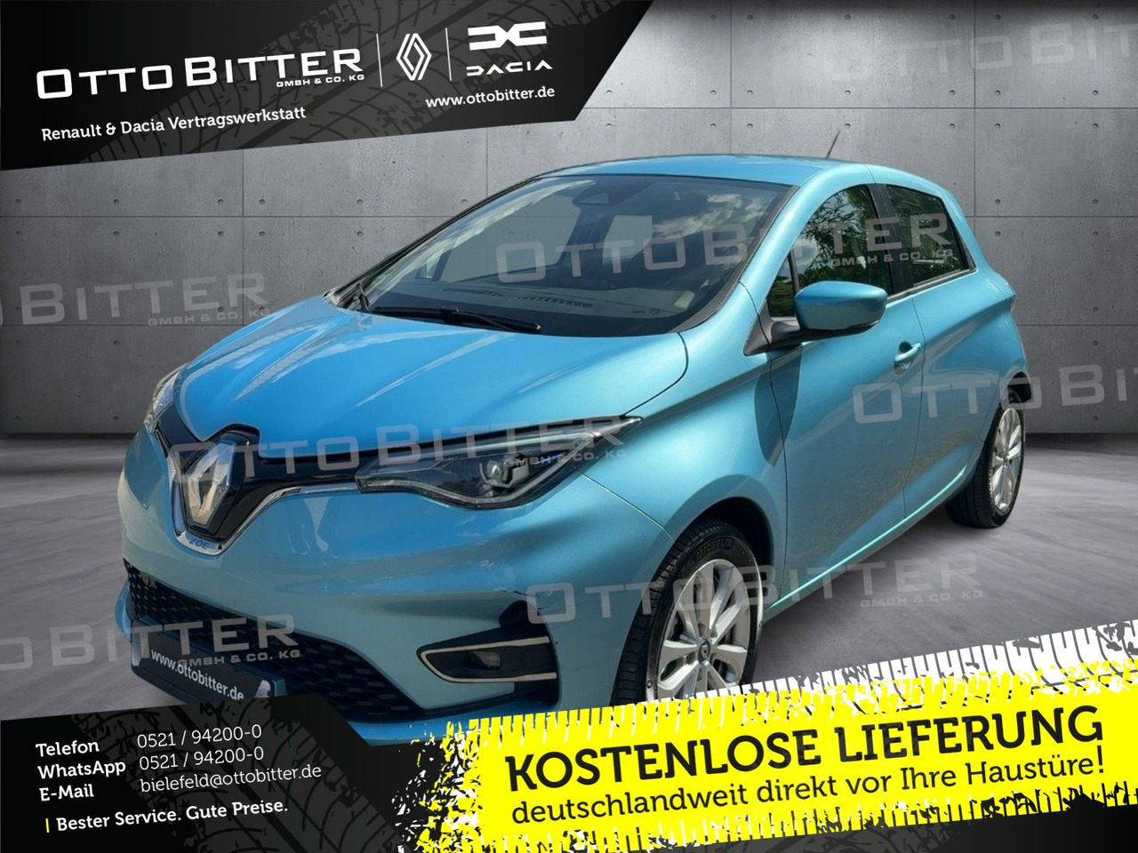 Renault ZOE EXPERIENCE R135 Batteriemiete Z.E.50 (52kWh) - Car: picture 1 Renault ZOE EXPERIENCE R135 Batteriemiete Z.E.50 (52kWh) - Car: picture 1
