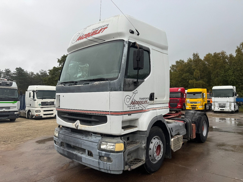 Renault Premium 385 (GRAND PONT / POMPE MANUELLE / PTO / HYDRAULIQUE POUR BENNE) - Tractor unit: picture 1 Renault Premium 385 (GRAND PONT / POMPE MANUELLE / PTO / HYDRAULIQUE POUR BENNE) - Tractor unit: picture 1
