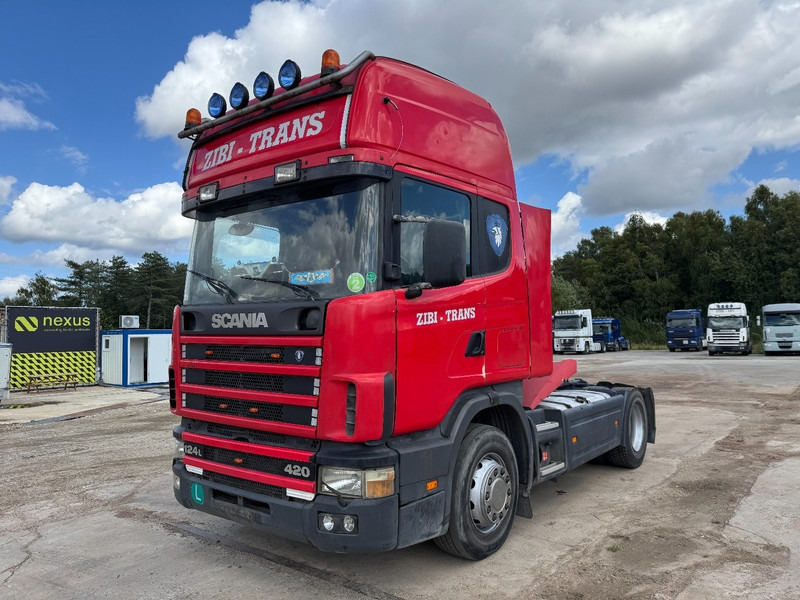Tractor unit Scania 124 - 420 Topline (MANUAL GEARBOX / BOITE MANUELLE): picture 1