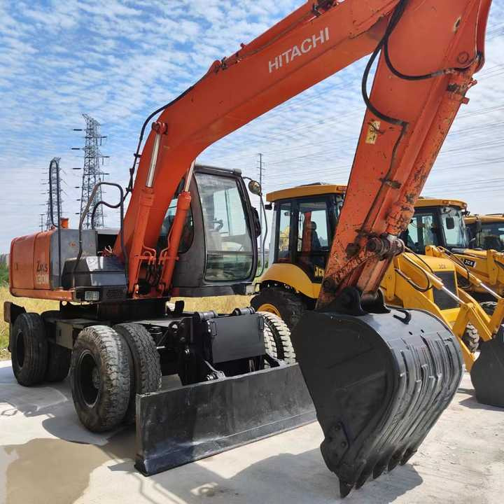 Used Japan Original Brand Hitachi Zx 130w Wheel Excavator Hitachi Zx120 130 200 Excavator for Sale - Excavator: picture 2 Used Japan Original Brand Hitachi Zx 130w Wheel Excavator Hitachi Zx120 130 200 Excavator for Sale - Excavator: picture 2