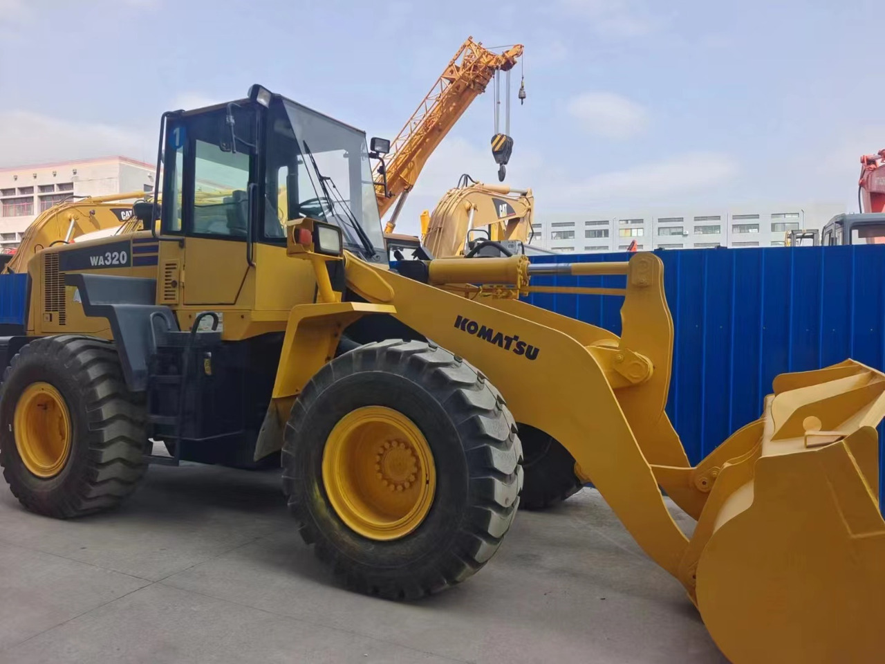 Komatsu wa320-5 - Wheel loader: picture 1 Komatsu wa320-5 - Wheel loader: picture 1