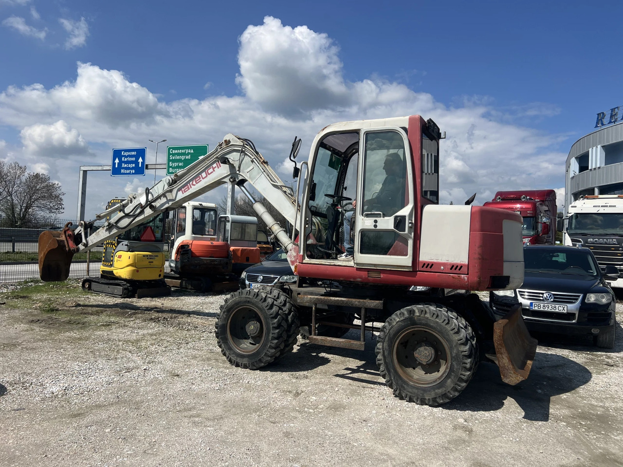 Багер Takeuchi 8-Тона, TB070W, Внос - Wheel excavator: picture 2 Багер Takeuchi 8-Тона, TB070W, Внос - Wheel excavator: picture 2