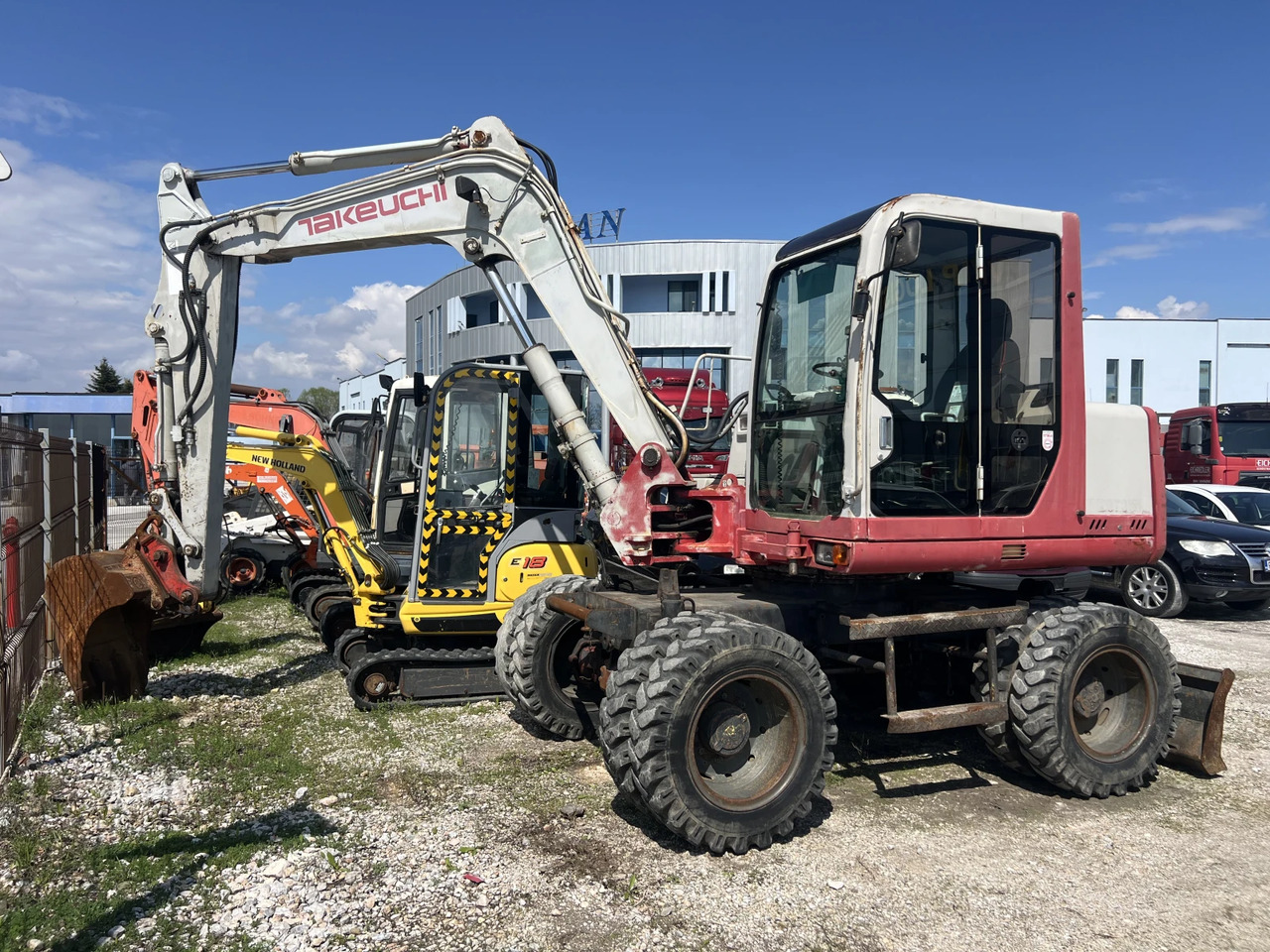 Багер Takeuchi 8-Тона, TB070W, Внос - Wheel excavator: picture 1 Багер Takeuchi 8-Тона, TB070W, Внос - Wheel excavator: picture 1