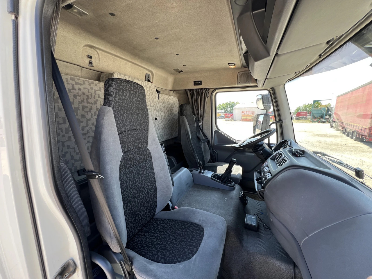 Curtainsider truck Daf Fa 7.85м., Euro5, Щора, Композиция, Mega, Внос: picture 17