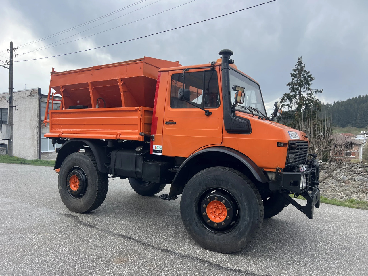 Mercedes-Benz UNIMOG U1500, 4х4, Самосвал - Snow removal vehicle: picture 4 Mercedes-Benz UNIMOG U1500, 4х4, Самосвал - Snow removal vehicle: picture 4