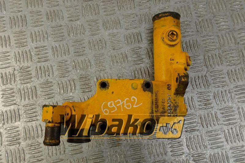 Thermostat housing Cummins 3883457 - Thermostat for Construction machinery: picture 1 Thermostat housing Cummins 3883457 - Thermostat for Construction machinery: picture 1