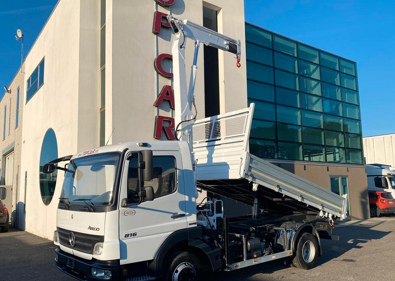 MERCEDES 816 ATEGO CASSONE RIBALTABILE E GRU - Tipper, Crane truck: picture 3 MERCEDES 816 ATEGO CASSONE RIBALTABILE E GRU - Tipper, Crane truck: picture 3