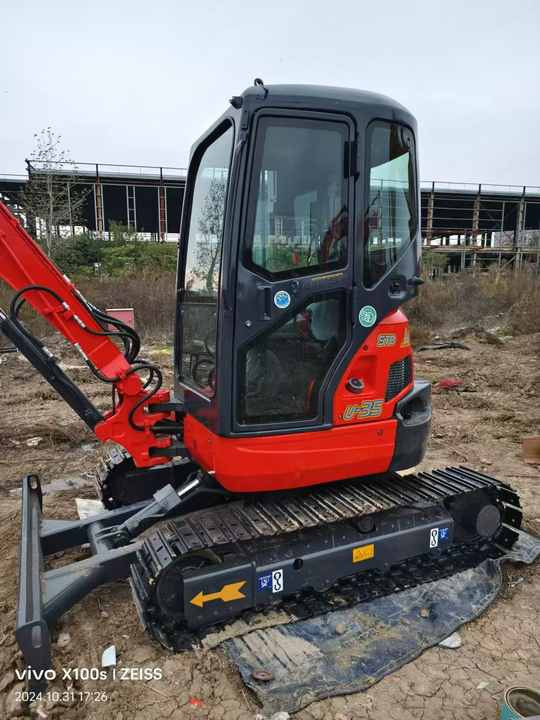 Mini excavator 3TONS Good Quality Used Kubota U35 Hydraulic Excavator Used  U25 U35 Mini Mxcavator Used Small Digger Kubota U35 [ Copy ]: picture 6