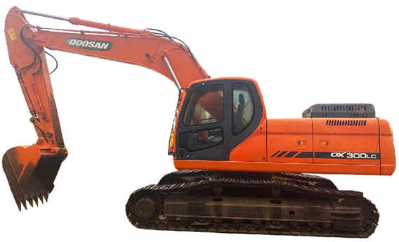 Crawler excavator High Quality Doosan Dx300lc Digger , Doosan Crawler Excavator , Original Korea Doosan Bagger: picture 6