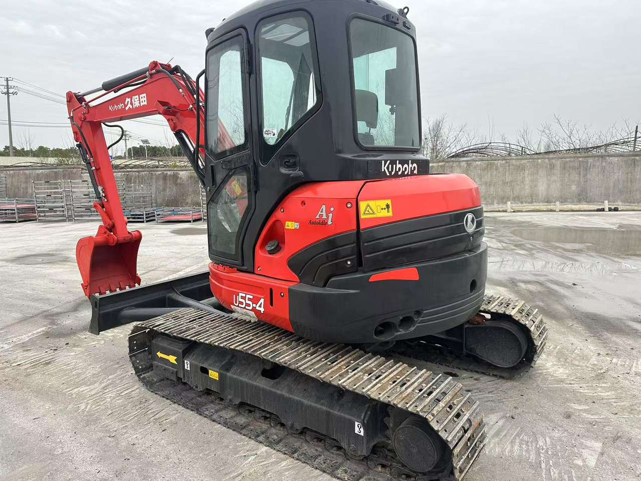 KUBOTA U55 - Mini excavator: picture 2 KUBOTA U55 - Mini excavator: picture 2