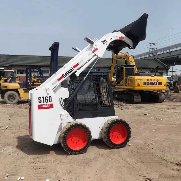 Used Bob Cat Bob Cat S160 Used Mini Skid Steer Wheel Loader Multifunctional Track Loaders Bobcat S160 2.7 Ton - Skid steer loader: picture 1 Used Bob Cat Bob Cat S160 Used Mini Skid Steer Wheel Loader Multifunctional Track Loaders Bobcat S160 2.7 Ton - Skid steer loader: picture 1