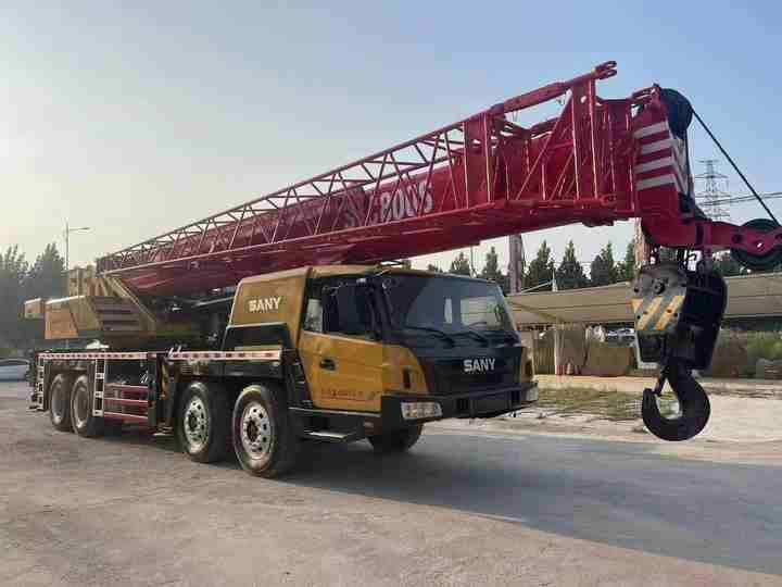 Mobile crane Used SANY 80t Crane China Top Brand Large Crane Car Crane 70t 80t 90t 100t: picture 6