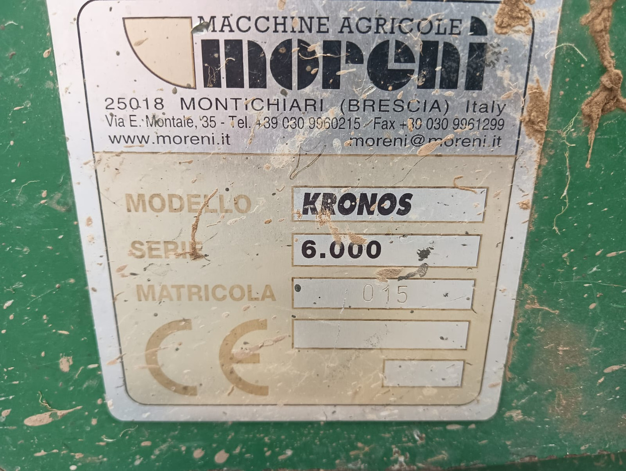Rotavator Moreni 6 MT: picture 8