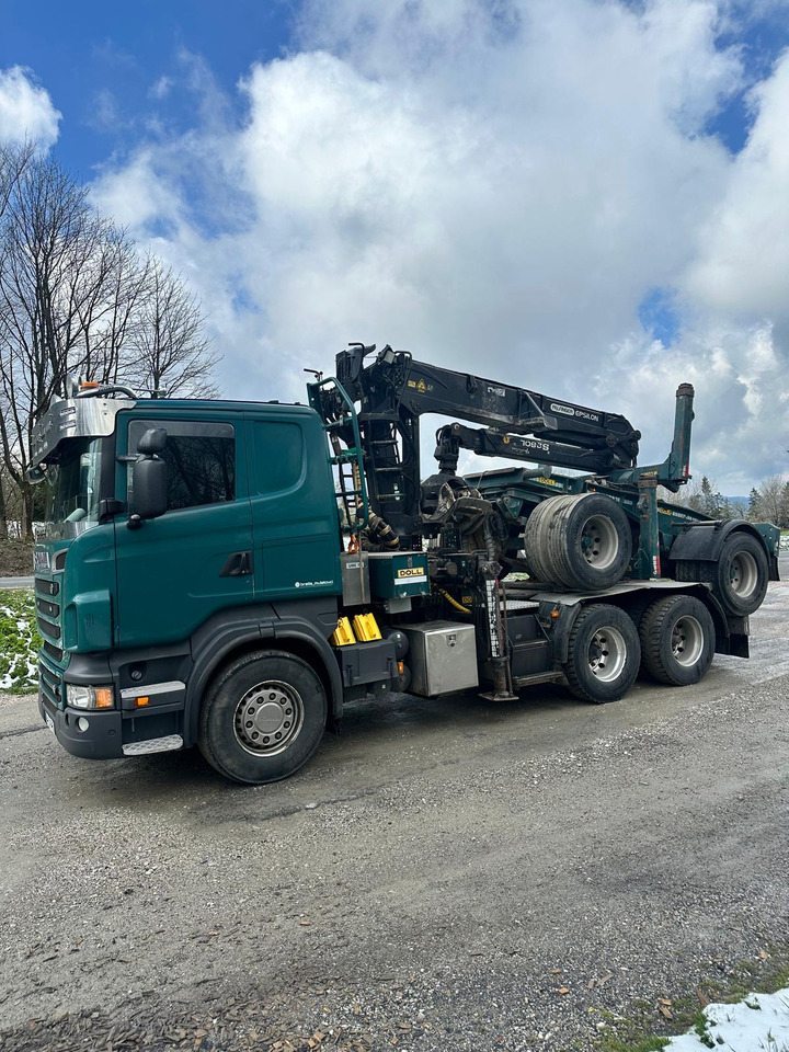 SCANIA R620 - Log truck, Crane truck: picture 2 SCANIA R620 - Log truck, Crane truck: picture 2
