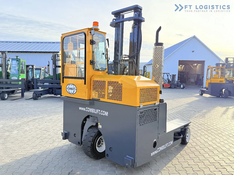 4-way reach truck Combilift C3000 / GAS / DUPLEX 4500MM / ONLY 3096 HOURS / FORK SIDE SHIFT / FULL CABIN / EXCELLENT CONDITION / Wide range of four-way and: picture 8