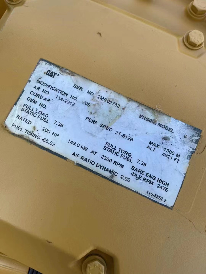 CATERPILLAR 3116 - Engine for Excavator: picture 5 CATERPILLAR 3116 - Engine for Excavator: picture 5