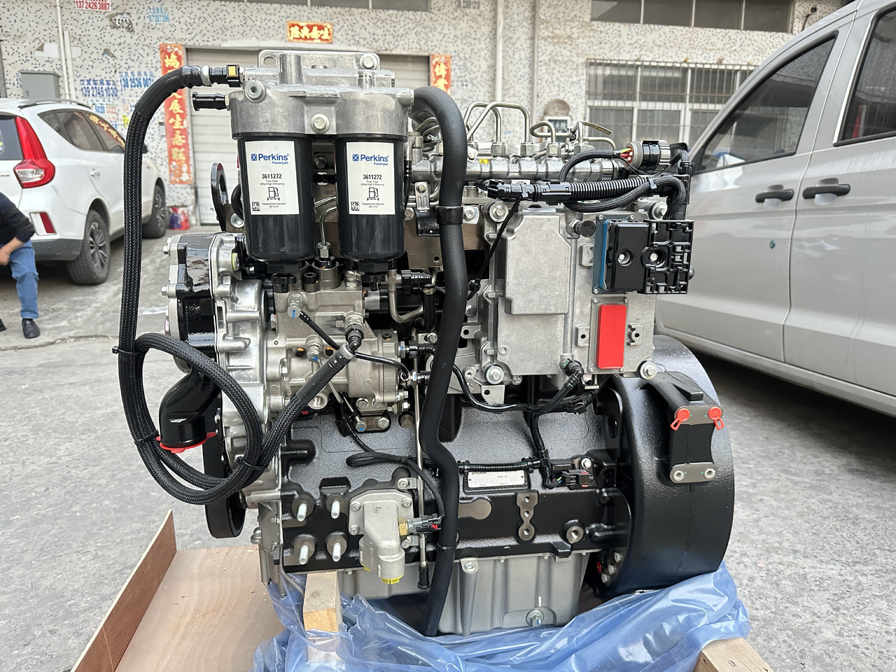 PERKINS 1104 - Engine for Excavator: picture 2 PERKINS 1104 - Engine for Excavator: picture 2
