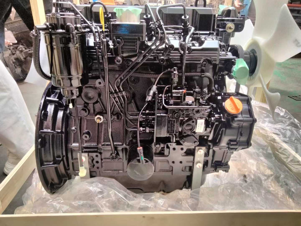 YANMAR 4TNE98 - Engine for Construction machinery: picture 3 YANMAR 4TNE98 - Engine for Construction machinery: picture 3