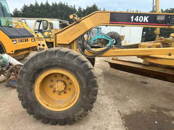 Used CAT 140K Land Road Motor Graer CAT140k Used Grader Cheap Price for Sale - Grader: picture 4 Used CAT 140K Land Road Motor Graer CAT140k Used Grader Cheap Price for Sale - Grader: picture 4