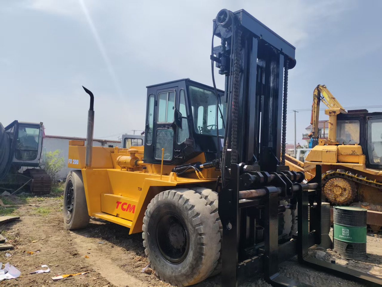 KOMATSU FD200 - Diesel forklift: picture 3 KOMATSU FD200 - Diesel forklift: picture 3