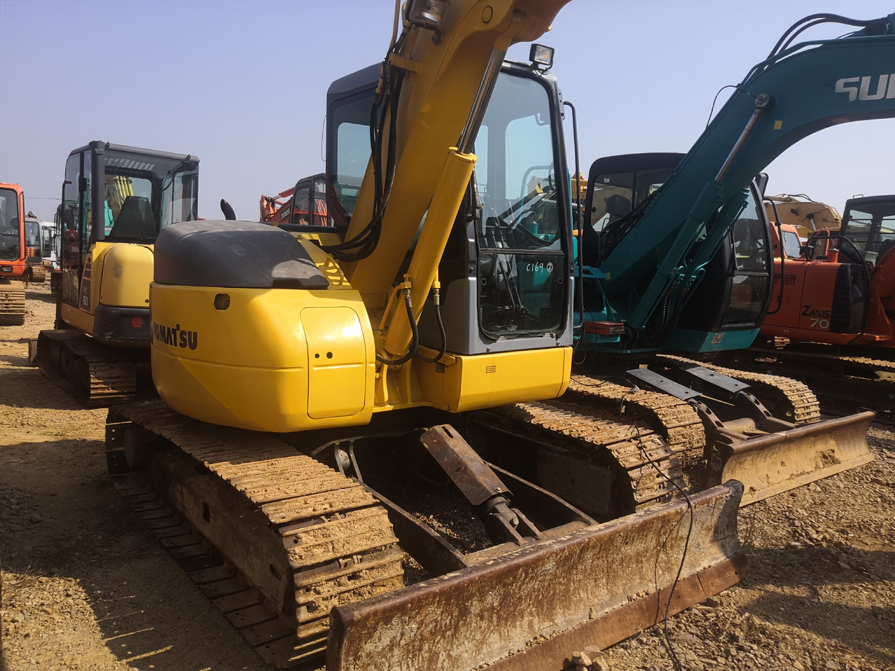 KOMATSU PC78US - Mini excavator: picture 3 KOMATSU PC78US - Mini excavator: picture 3