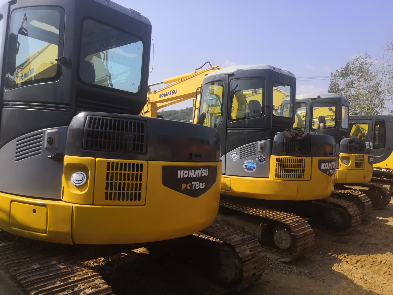 KOMATSU PC78US - Mini excavator: picture 5 KOMATSU PC78US - Mini excavator: picture 5