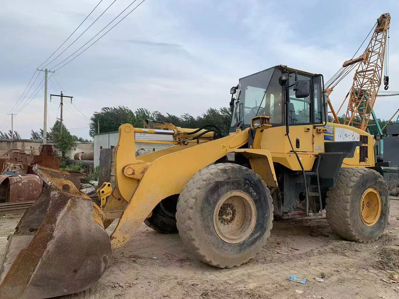 KOMATSU WA320-5 - Wheel loader: picture 4 KOMATSU WA320-5 - Wheel loader: picture 4