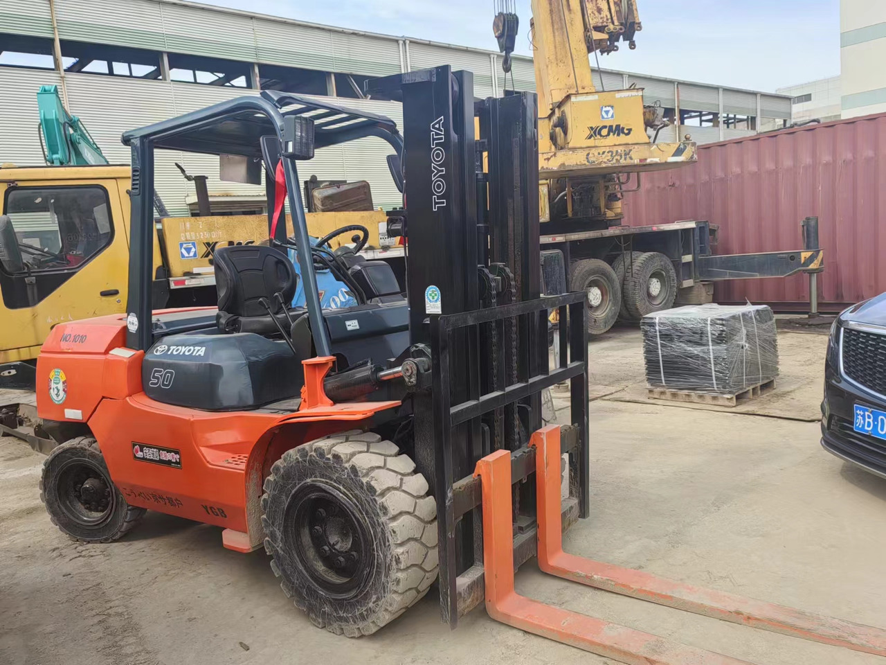 TOYOTA 62-7FD50 - Diesel forklift: picture 3 TOYOTA 62-7FD50 - Diesel forklift: picture 3