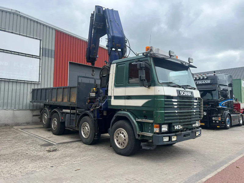 Scania R143-400 V8 143 v8 - Crane truck: picture 2 Scania R143-400 V8 143 v8 - Crane truck: picture 2