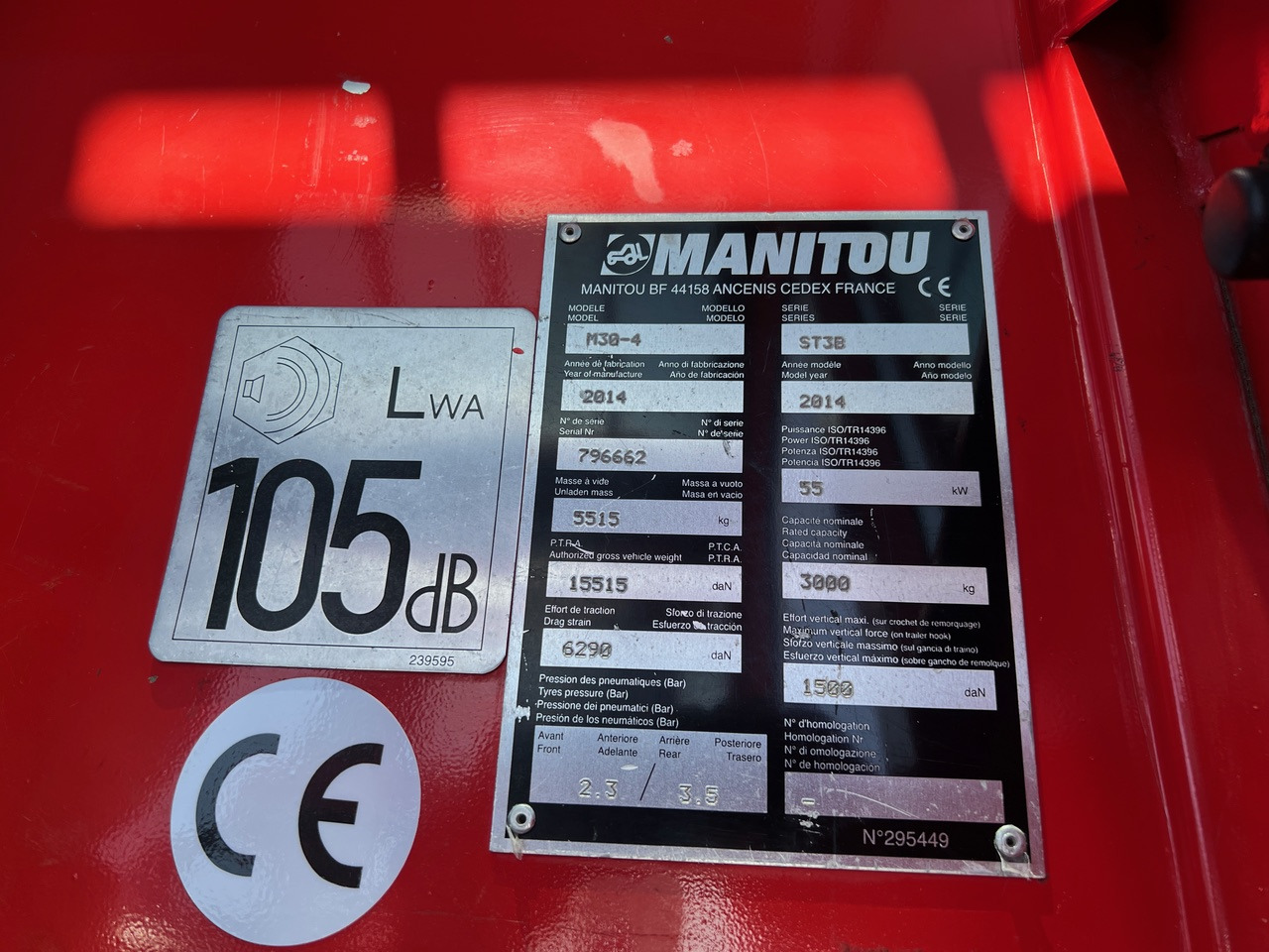 MANITOU M30-4 ST3B - Rough terrain forklift: picture 5 MANITOU M30-4 ST3B - Rough terrain forklift: picture 5