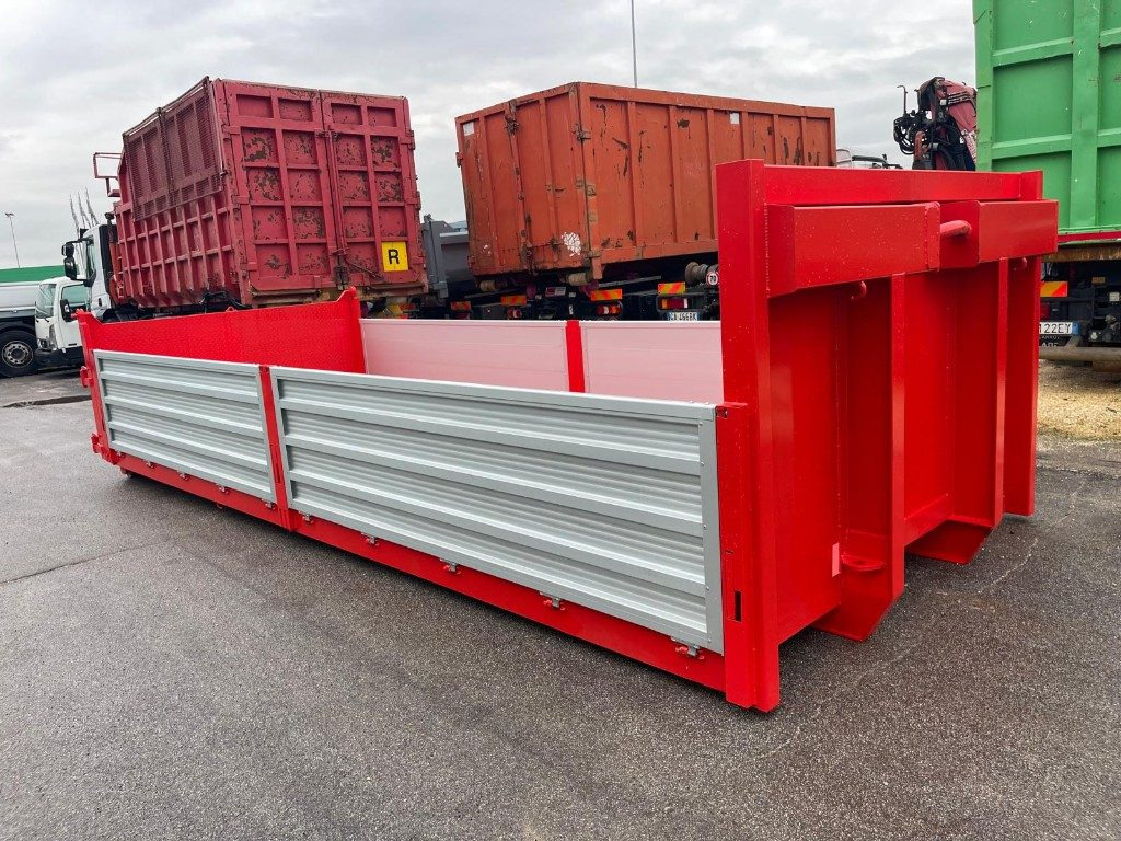 CONTAINER SCARRABILE NUOVO A PIANALE CON SPONDE - Roll-off container: picture 5 CONTAINER SCARRABILE NUOVO A PIANALE CON SPONDE - Roll-off container: picture 5