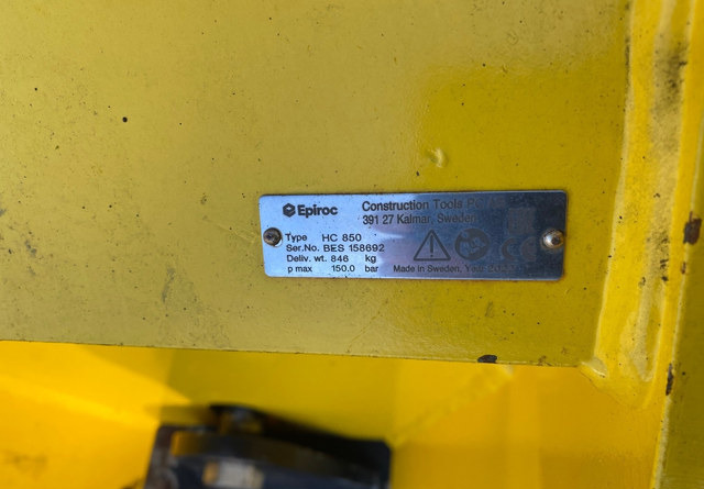 Atlas CopcoHC 850 - Vibratory plate, Attachment: picture 4 Atlas CopcoHC 850 - Vibratory plate, Attachment: picture 4