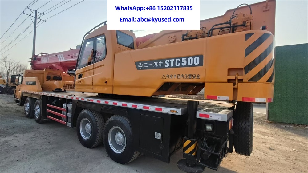 SANY STC250 STC500 STC750 STC800 STC1000 25TON 30TON 50T 75TON 80TON 100TON TRUCK CRANE - Mobile crane: picture 4 SANY STC250 STC500 STC750 STC800 STC1000 25TON 30TON 50T 75TON 80TON 100TON TRUCK CRANE - Mobile crane: picture 4