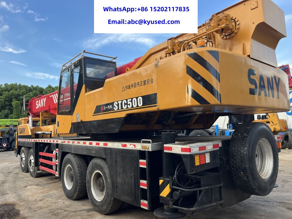 SANY STC500 STC250 STC750 STC800 50TON 25TON 75TON 80TON CRANE - Mobile crane: picture 4 SANY STC500 STC250 STC750 STC800 50TON 25TON 75TON 80TON CRANE - Mobile crane: picture 4