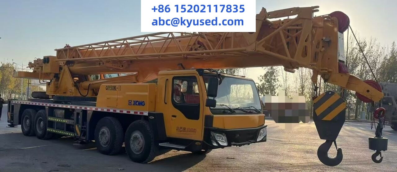 XCMG QY50K QY50K-2 QY50KA QY50KC 50T CRANE - Mobile crane: picture 5 XCMG QY50K QY50K-2 QY50KA QY50KC 50T CRANE - Mobile crane: picture 5