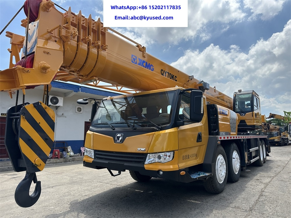 XCMG QY70KC QY70KA XCT70 QY70K QY70K-1 70ton truck mobile crane - Mobile crane: picture 1 XCMG QY70KC QY70KA XCT70 QY70K QY70K-1 70ton truck mobile crane - Mobile crane: picture 1