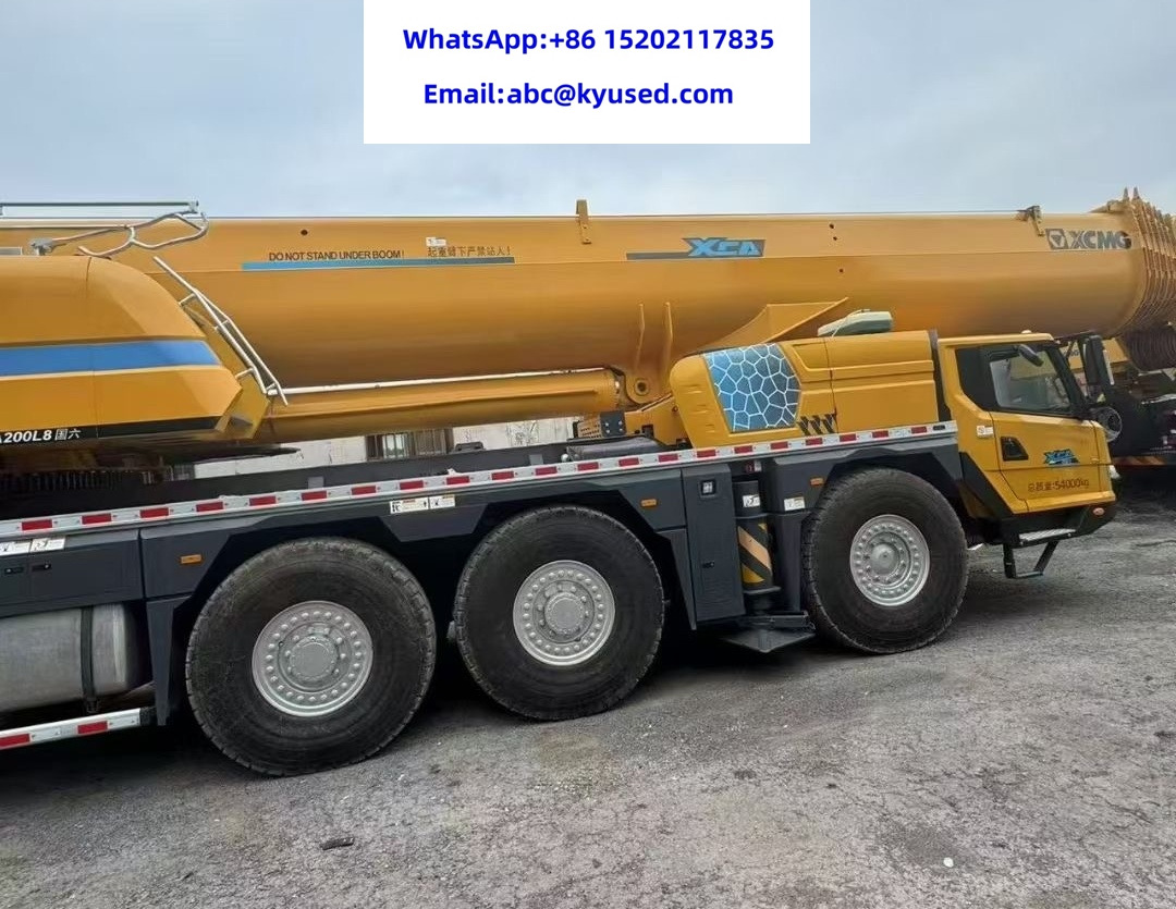 All terrain crane XCMG XCA200 XCA220 XCA300 XCA350 200TON 220T 300T 350T All terrain crane: picture 10